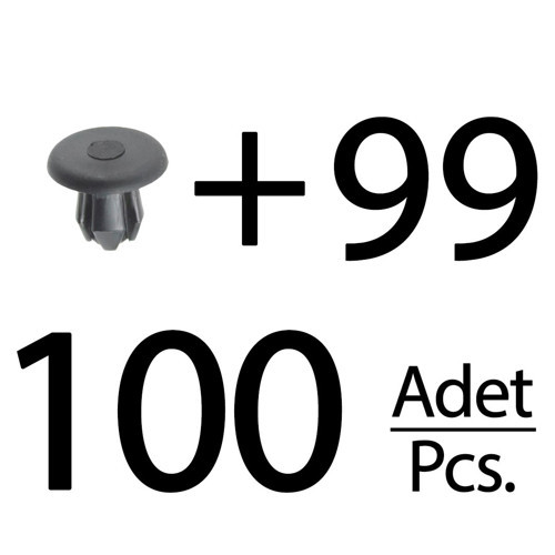 Seat, Skoda, Volkswagen için Davlumbaz Klips- 100 Adet