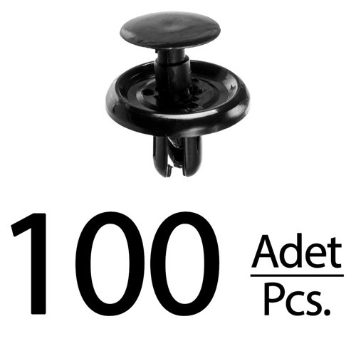 Toyota için Davlumbaz Klips - 100 Adet