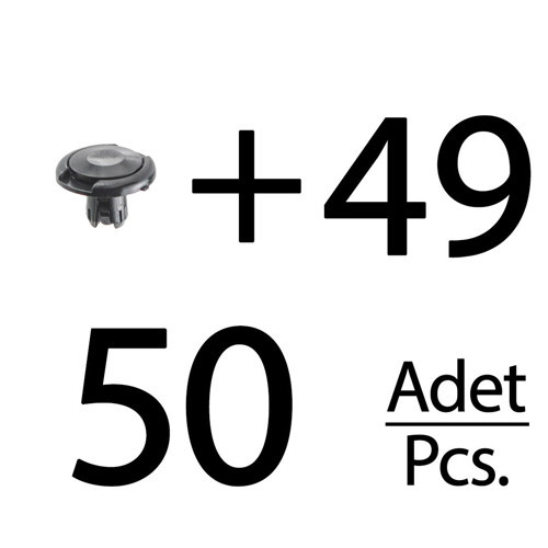 Honda için Davlumbaz Klipsi- 50 Adet
