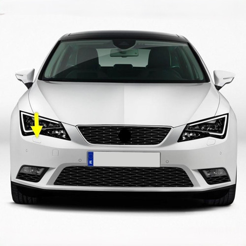 Seat Leon 3 2013-2016 Far Yıkama Kapağı Sağ Ön 5F0807754