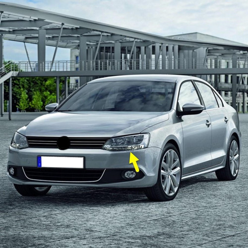 VW Jetta 2011-2014 Far Yıkama Motor Kapağı Ön Sol 5C6955109