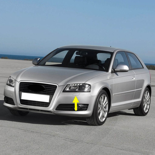 Audi A3 HB 2009-2012 Ön Sol Far Yıkama Motoru Pompası 8P0955101B
