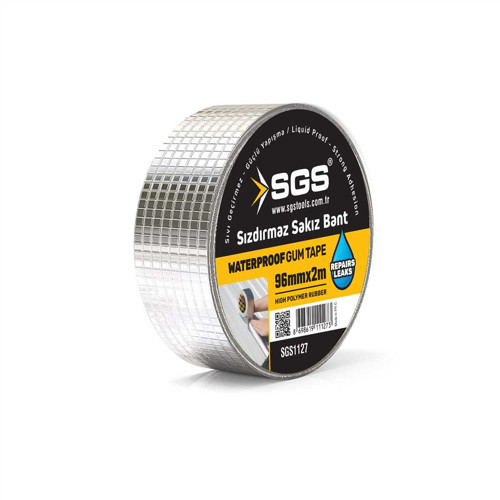 96mm x 2mt Su Sızdırmaz Çamur Bant Çatı İzolasyon ve Boru Çatlak Tamir Bandı