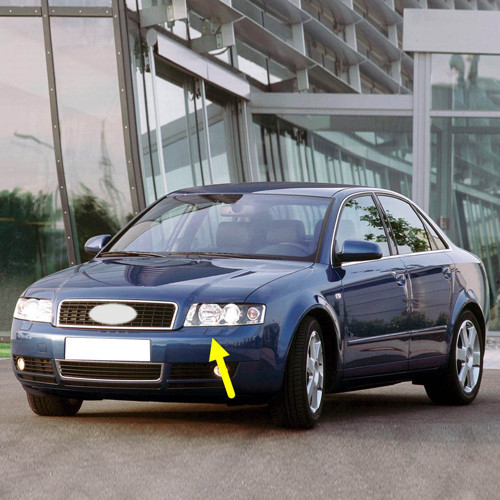 Audi A4 2001-2004 Ön Tampon Far Yıkama Kapağı Sol 8E0955275D