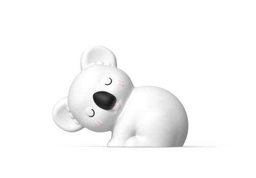 Silikon Şarjlı Gece Lambası Koala Coco