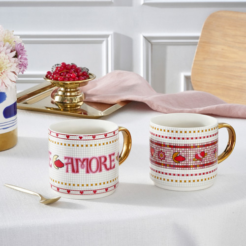 Lovemore 2 Kişilik Mug Kupa Seti 420 ml
