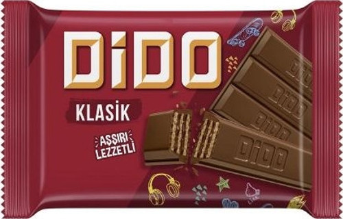 Dido Kare Çikolatalı Gofret 55,5 Gr. (6'lı)