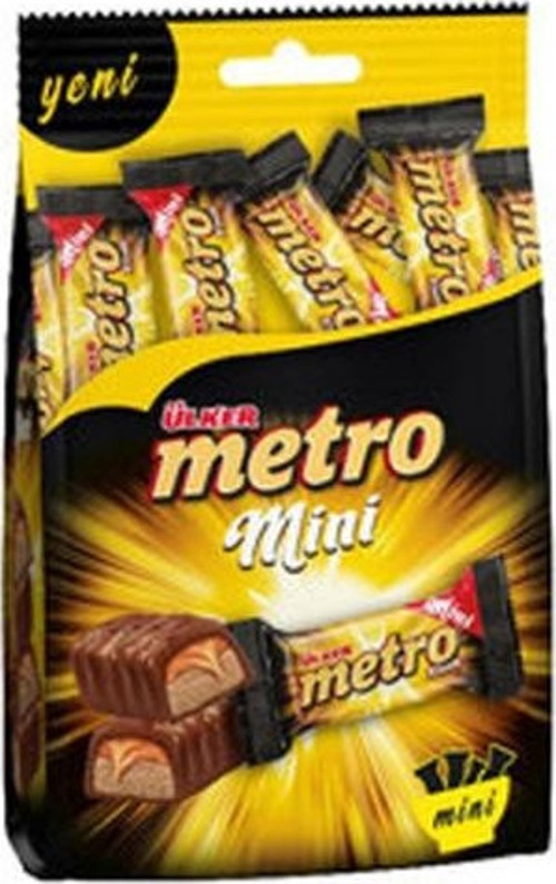 Metro Mini Çikolata 102 Gr. (2'li)