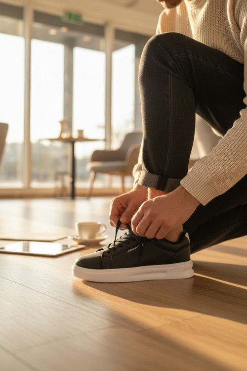 Enoch Düz Taban Stan Smith Casual Sneaker