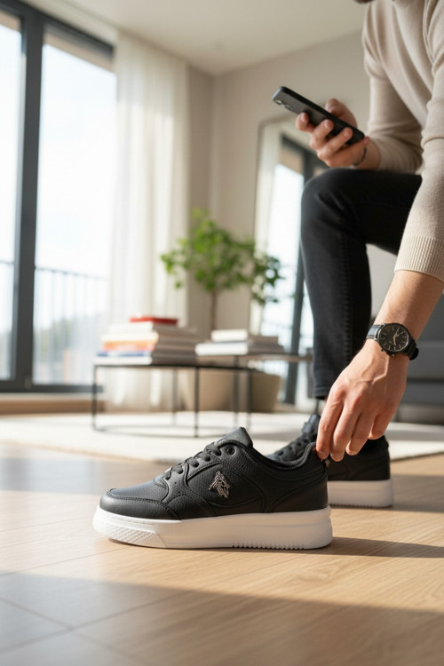 Enoch Dunk Low Kalın Düz Tabanlı Erkek Casual Sneaker
