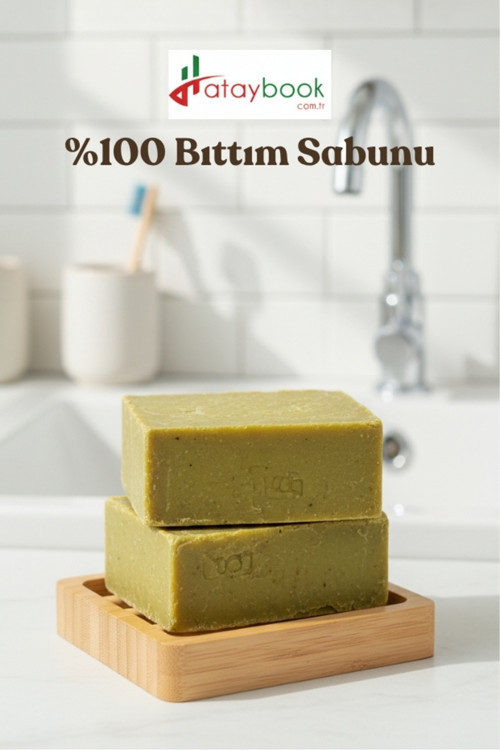 Siirt %100 Bıttım Sabunu 2 Adet El Yapımı Menengiç 300Gram