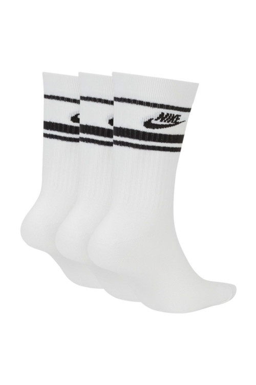 Essential Stripe Beyaz 3Lü Çorap Cq0301-103
