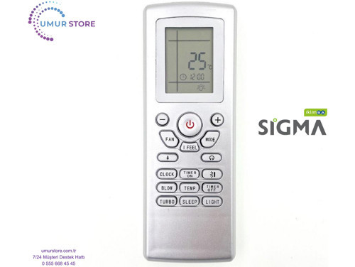 Sigma YT1F Klima Kumandası