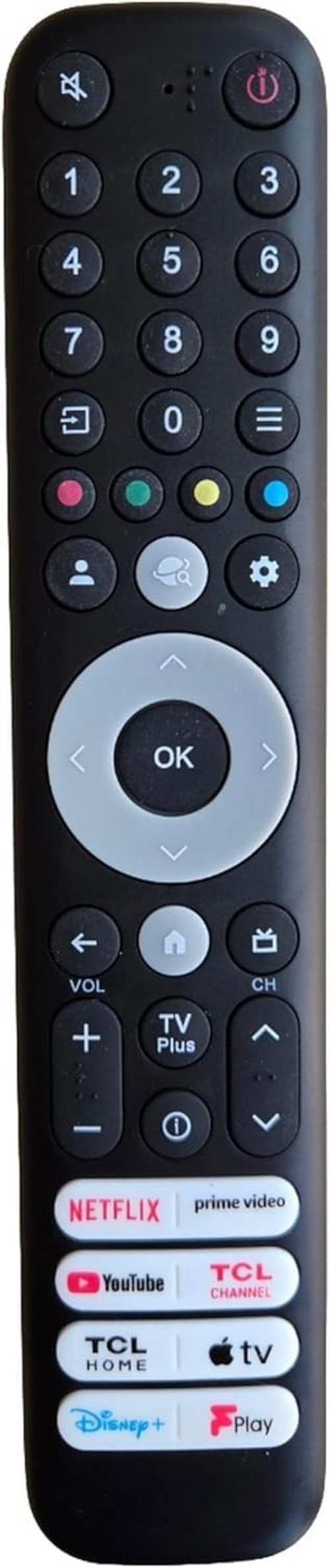 Google/Android TV 75S446, 75S546, 75X925, 85C643, 85C71B, 85C843 – IR için yedek uzaktan kumanda