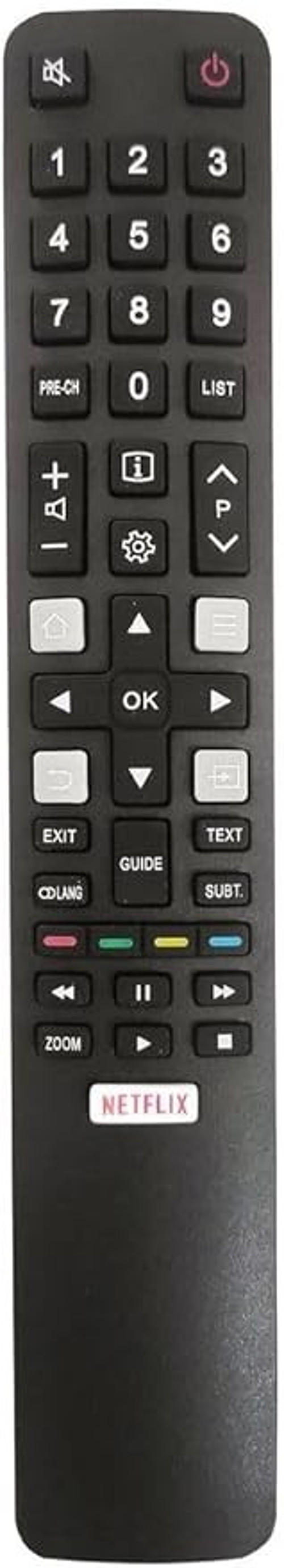 40ES563 TCL Televizyon İçin Uzaktan Kumanda Ultra HD LED LCD