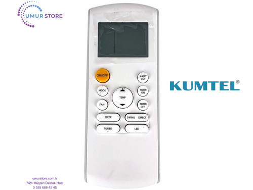 Kumtel TTXN71UV1B İnverter Klima Kumandası