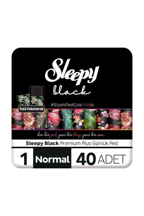 Black Premium Plus Günlük Ped Normal 40 Adet Ped