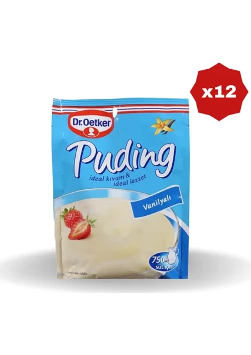 Vanilyalı Puding 120gr - (12 ADET)