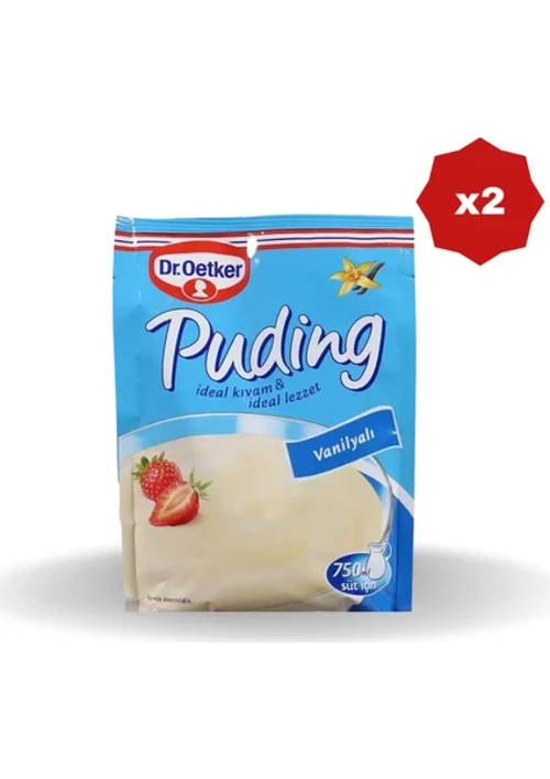 Vanilyalı Puding 120gr - (2 ADET)