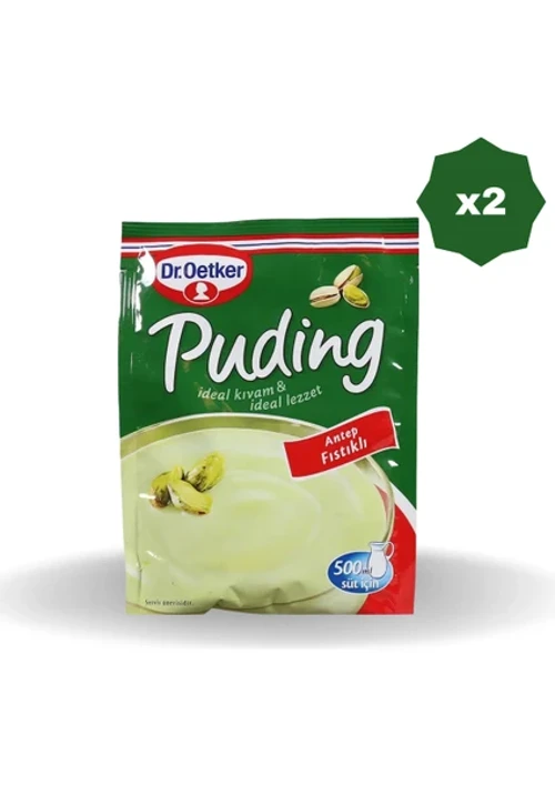 Antep Fıstıklı Puding 91gr - (2 ADET)
