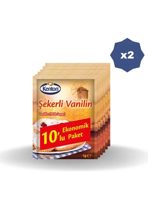 Şekerli Vanilin 10 Lu - (2 ADET)