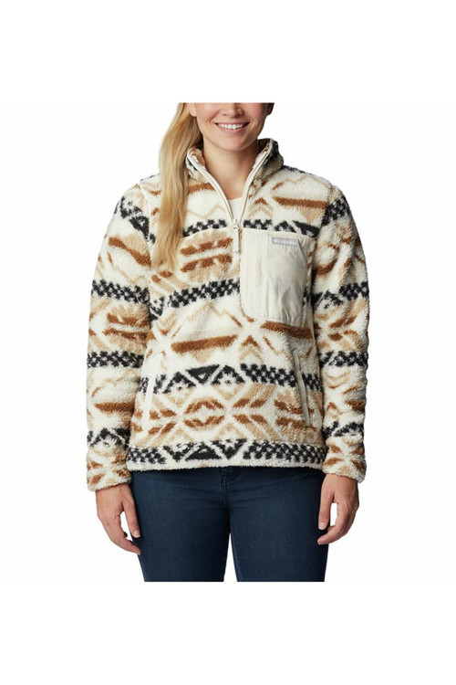 West Bend 1/4 Zip Pullover Kadın Polar Üst