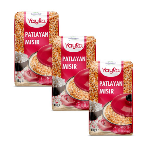 Patlayan Mısır 1 kg x3