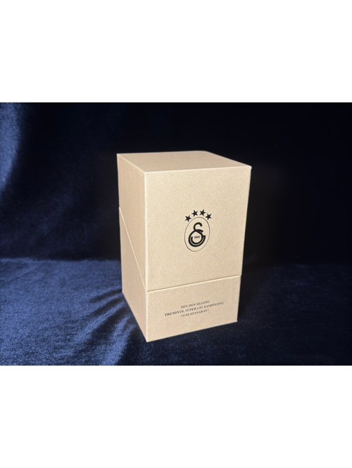 Galatasaray 24.Şampiyonluk Gümüş üzeri Altın kaplama Hatıra Parası - Kutulu