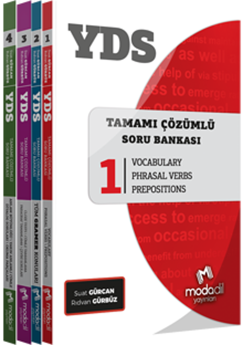Modadil YDS Soru Bankası Çözümlü Modüler Set Modadil Yayınları