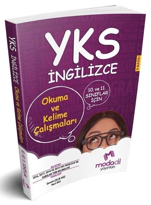 Modadil YKS 10. ve 11. Sınıflar için İngilizce Okuma Kelime ve Çeviri Çalışmaları Modadil Yayınları