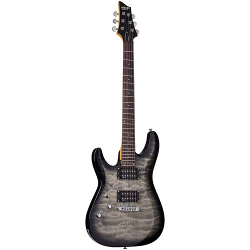 C-6 Plus LH Solak Elektro Gitar (Charcoal Burst)
