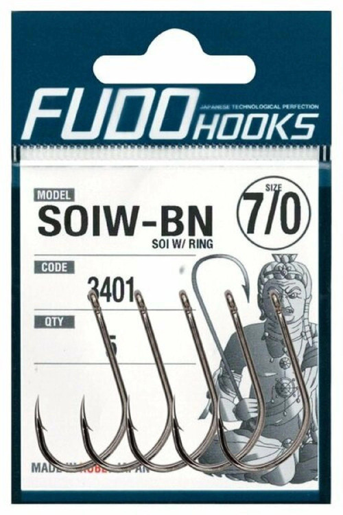 3400 SOI W/RING 3/0 NIKEL 9PCS