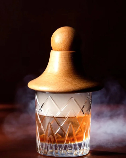 Ahşap Smoke Top (Viski Tütsüleme)