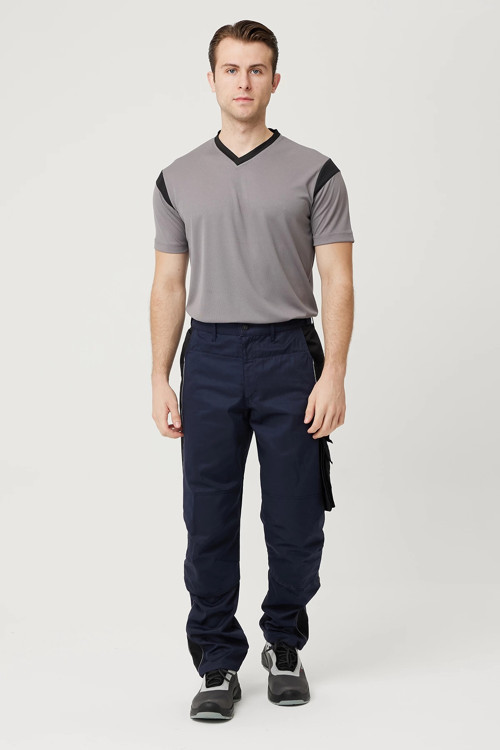Allium Trousers Lacivert-siyah