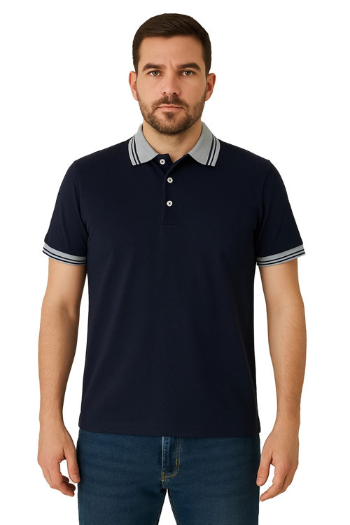 Biloba Polo Yaka T-shirt - Şık, Nefes Alabilir, Pamuklu, Günlük Ve İş Kullanımı İçin