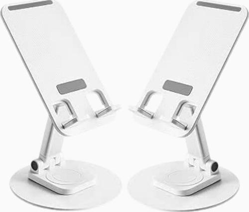 Telefon ve Tablet Tutucu 360° Hareketli Dönen Katlanabilir Mobil Masaüstü Stand