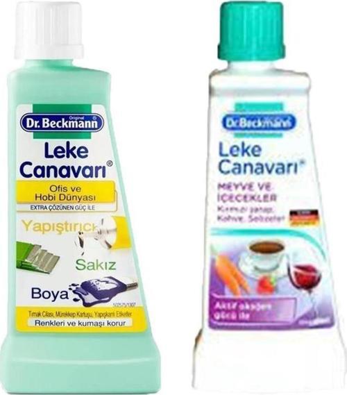 Dr. Beckmann Leke Canavarı Ofis ve Hobi Malzemeleri Leke Çıkaracı 50ML + Meyve ve İçecek Leke Çıkar