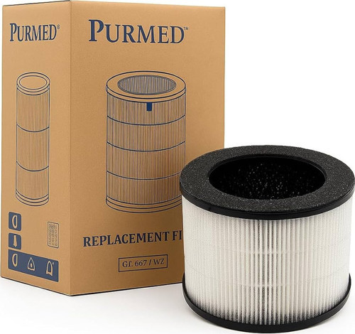 Pure Compact Hava Temizleme Cihazı Uyumlu Hepa + Karbon Filtre