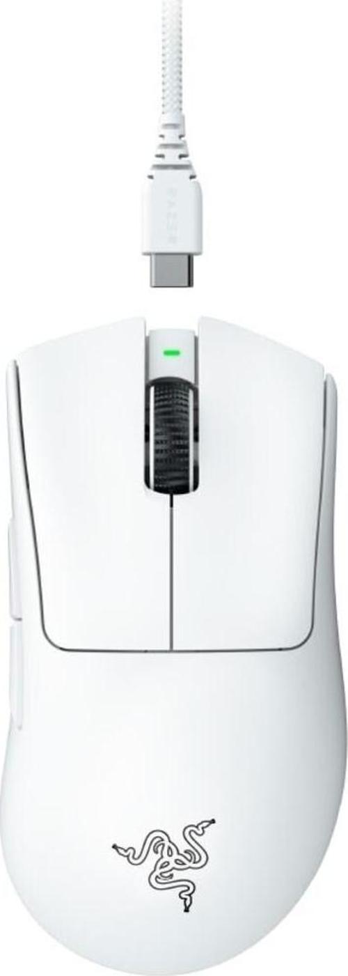 DeathAdder V3 Pro RZ01-04630200-R3G1 Beyaz Optik Kablolu/Kablosuz Oyuncu Mouse