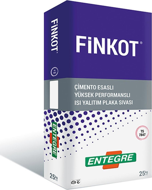Finkot Isı Yalıtım Levha Sıvası 25 Kg