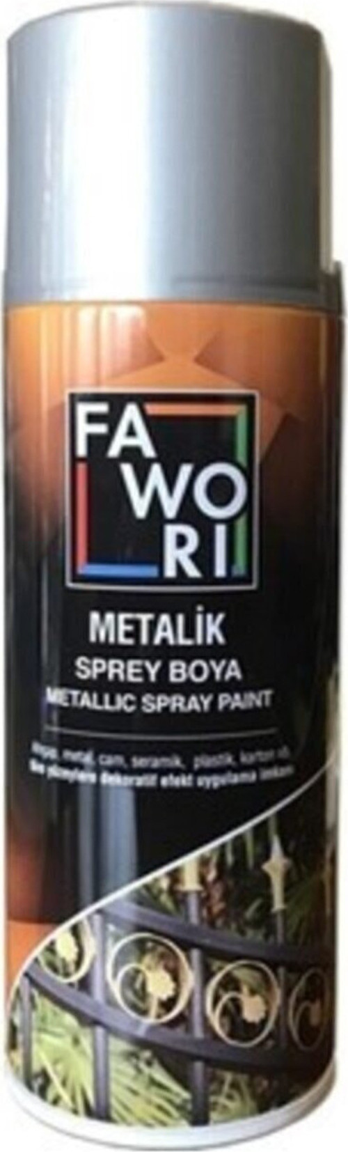 Faworı Metalik Sprey Boya Aluminyum 9006