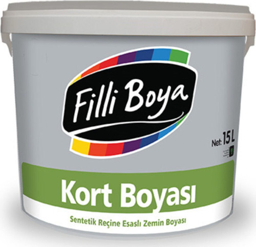 Tenis Kort Boyası 15 Lt Kırmızı