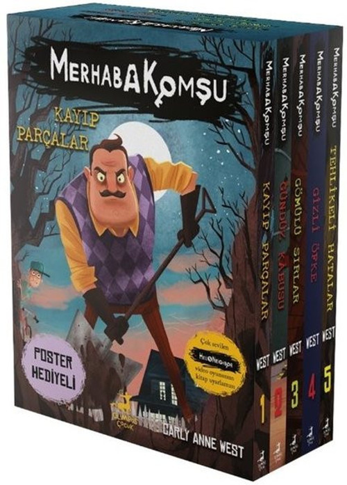 Merhaba Komşu Seti - 5 Kitap Takım - Kutulu