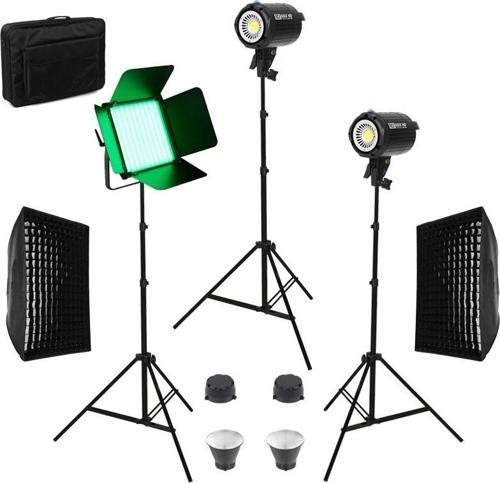 Panel RGB'li Led Video Işık Seti - HD60