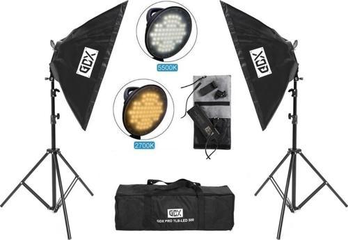 Pro TLB LED 500 BiColor İkili Set - Fotoğraf & Video Çekim Işığı (Dimmerli)