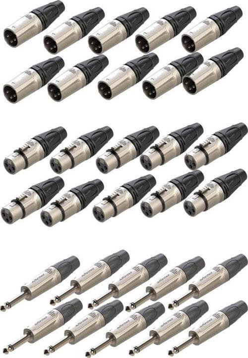 Connection Paket-2 Jak XLR Konnektör Paketi