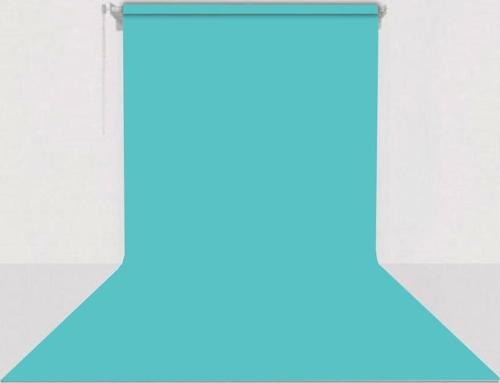 Sabit (Tavan & Duvar) Kağıt Sonsuz Stüdyo Fon Perde (Baby Blue) 2.70x11 Metre