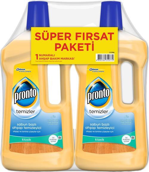 Sabun Bazlı Klasik Ahşap Yüzey Temizleyici 2 x 750 ML