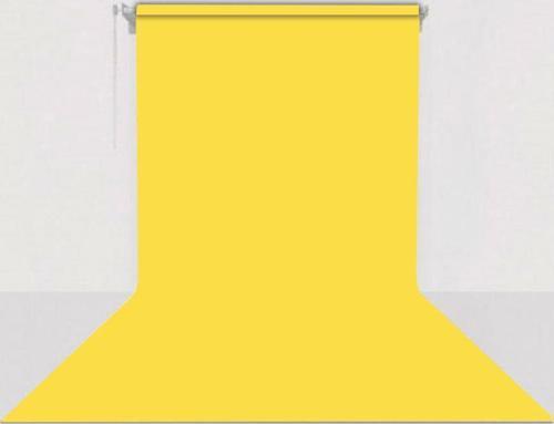 Sabit (Tavan & Duvar) Kağıt Sonsuz Stüdyo Fon Perde (Canary) 2.70x11 Metre