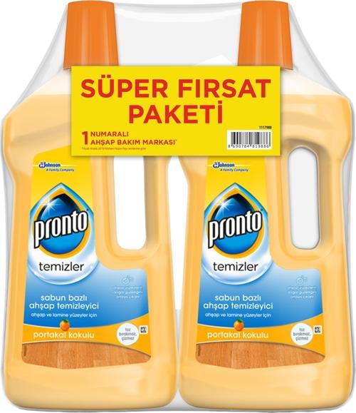 Portakal Ahşap Temizleyici 2x750 ml
